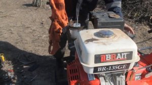 ТО Мотоблока BRAIT после зимы и года эксплуатации