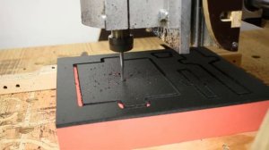 Фрезеруем выборку в Поролоне на ЧПУ станке.