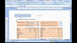 разметка страницы в  EXCEL
