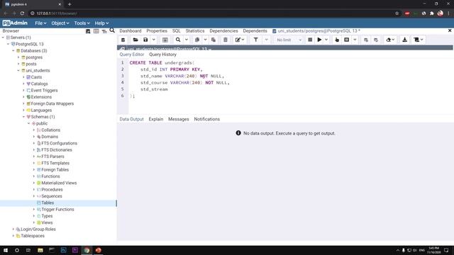 PostgreSQL Tutorial: pgAdmin - CRUD CREATE, READ, UPDATE, & DELETE смотреть онлайн
