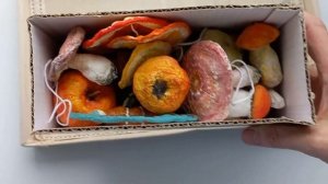 НОВЫЕ проекты и идеи. ПРИБОЛЕЛА. Осенний декор из ваты.