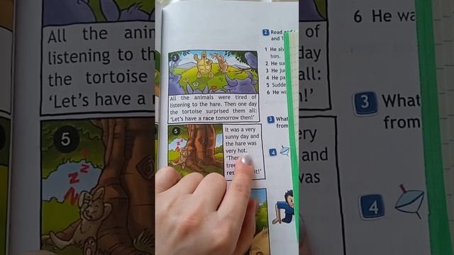 Английский 4.Заяц и черепаха