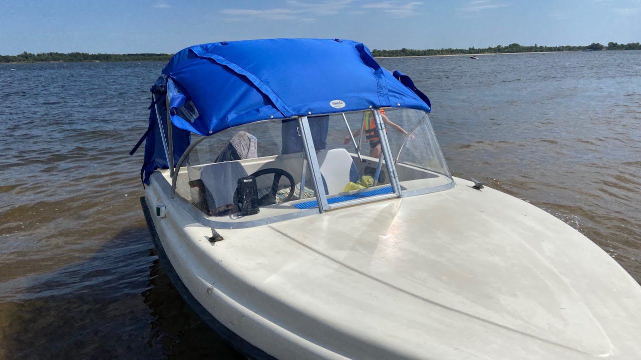 Катер Нептун 450 Tohatsu 50 обзор тестдрайв