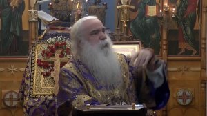 Неделя Крестопоклонная. Первосвятительское слово после чтения Евангелия 27_03_22.