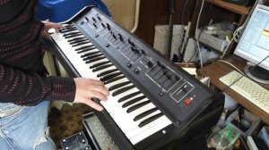 Tom-1501 the best Soviet analog piano-strings synthesizer.