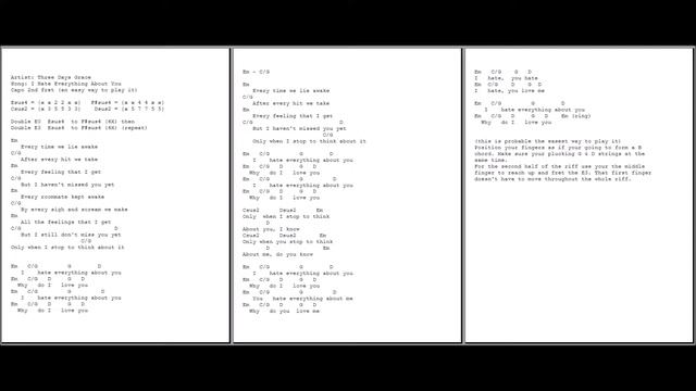 0748 - I hate everything about you - Three Days Grace