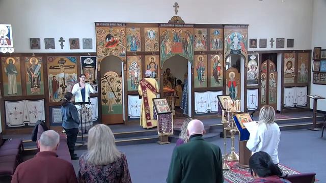 Divine Liturgy of St Basil the Great - St John Climacus - Sun 26 Mar 2023 смотреть онлайн