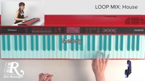 Roland GO KEYS #03 “Create Music with LOOP MIX House”