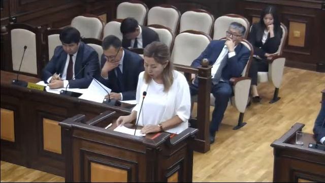 12. Позиция Министерства Юстиции (представитель Курманбаева А.М.) смотреть онлайн