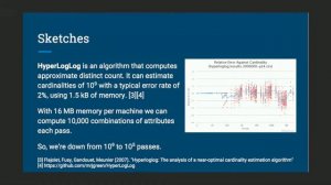 Data profiling in Apache Calcite .  Julian Hyde, Hortonworks