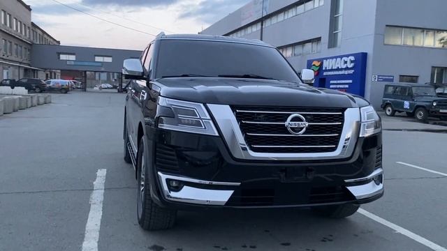 Обзор Нового Nissan Patrol 2020 2021 в России! Первый экземпляр в РФ смотреть онлайн