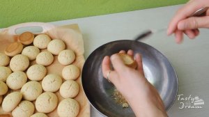 Рецепт Обалденных пирожных "Персики" / Recipe Peach cookies.