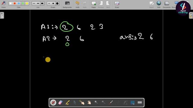 Q42- Intersection of two arrays in Java | Intersection of two arrays ii | Find intersection of arra