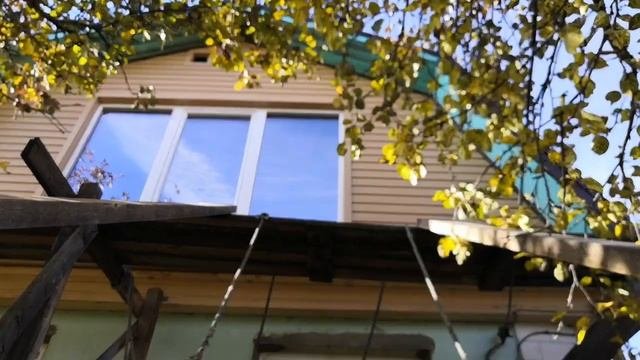 Отделка фронтонов мансарды, обшиваем сайдингом. Реконструкция дома