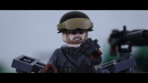 Lego World War 2: The Fury vs Tiger Tank Battle