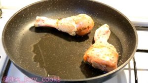 Куриные ножки (голень) в соевом соусе на сковороде