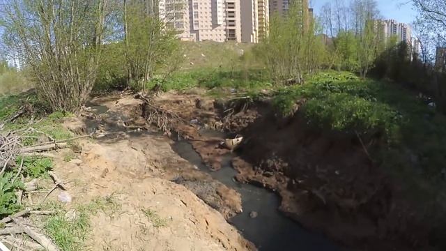 Парк Охтинская долина в Новом Девяткино
