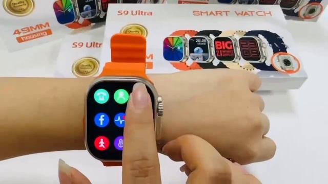 S9 Ultra Smart Watch with Calling Features смотреть онлайн