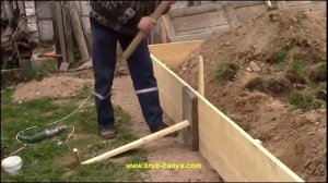 Незаглублённый фундамент для сруба. Видео - Технология. Сруб своими руками. Часть 4.