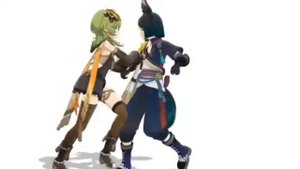 тигнари и Коллеи танцуют