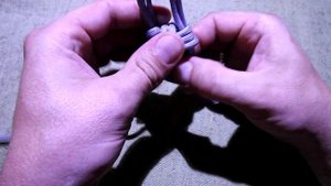 Узел обезьяний кулак (Monkey fist knot): два способа вязки.