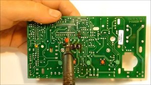 Ремонт платы кофемашины Saeco