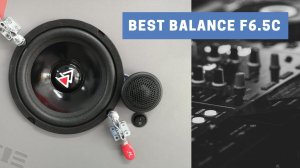 Компонентная акустика Best Balance F6.5C - Доступное качество звука!