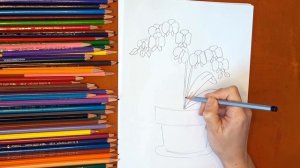 Как нарисовать орхидею. Онлайн-школа рисования "Малевашки"