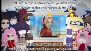 ???[Rus/Eng] //Naruto Friends React To Naruto Future//Part 1/?//[tik-tok][AMV][Gacha club]???