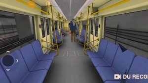 SUBWAY SIMULATOR 3D:Режим пассажира в Центральной линии!!!!!!!!!!