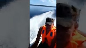 Катер Ямаха паспорт 17, выезд на Бурейское водохранилище.