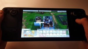 The Sims 4 Steam Deck | HANDHELD GAMEPLAY