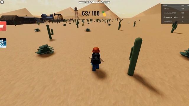 Мишка в Roblox. Побег от Квин в пустыне.Mouse in Roblox. Escape from Queen in the desert. смотреть онлайн