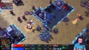 TY's MASS Battlecruiser vs MASS Carriers! StarCraft 2