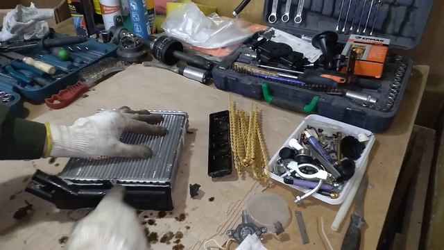 разборка радиатора печки смотреть онлайн