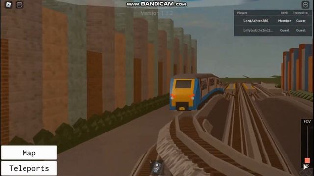 Roblox trains at speed (Ro-scale railway) смотреть онлайн