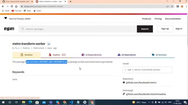 error Cannot find module 'metro-transform-worker' смотреть онлайн