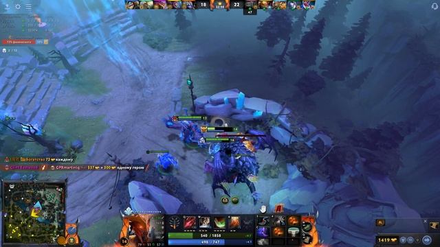 ЛЕГИОНКА ТОП 1 ХАРДЕР ЭТОЙ МЕТЫ? В 7.33?LEGION COMMANDER DOTA 2 смотреть онлайн