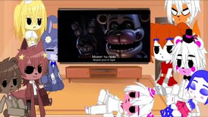✨реакция FNaF 1 & 5 на You can’t HIDE✨
