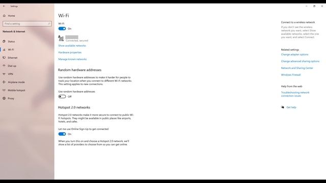 How to Use Random Hardware Addresses in Windows 10 смотреть онлайн