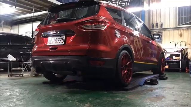 KUGA EcoBoost 2.0T POP&BANG Tuning смотреть онлайн