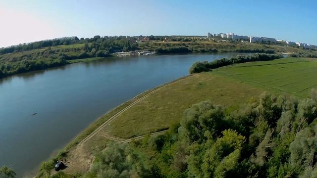 Вояж у реки Оки! Утопили квадрокоптер!