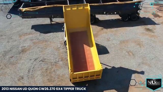 2013 NISSAN UD QUON CW26.370 6X4 TIPPER TRUCK | NUco Auctioneers смотреть онлайн