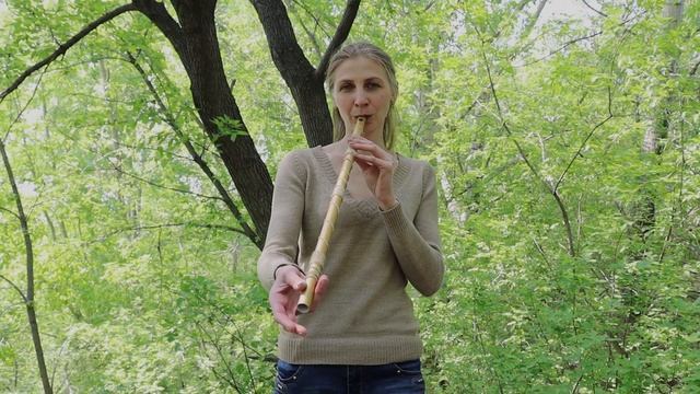 Игра на калюке. Русская обертоновая флейта. смотреть онлайн