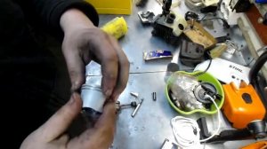 STIHL MS-250 ЧАСТЬ 5 ремонт! Подготовка к сборке ЦПГ - ПОДРОБНО! STIHL MS-250/230/210 repair