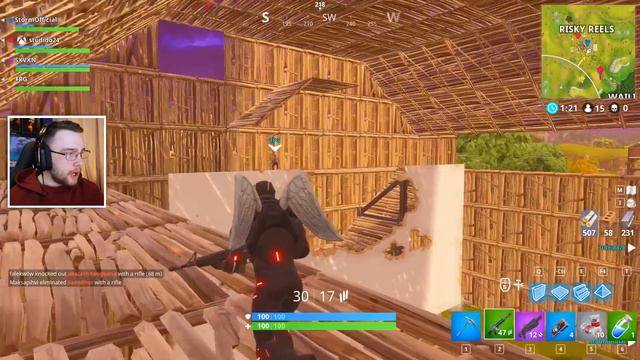 BUILDING THE WORLD'S BIGGEST CINEMA | Fortnite: Battle Royale смотреть онлайн