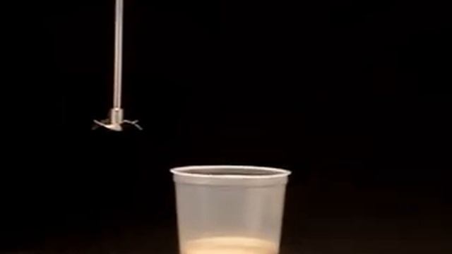 Для получения строительной пены смешивают изоцианат и полиол В результате реакции выделяется тепло смотреть онлайн