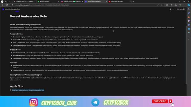 Reveel УЧАСТВУЕМ В ПРОГРАММЕ ПОСЛОВ смотреть онлайн