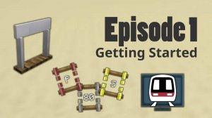 s01e01 - Начало работы - Уроки по Minecraft Transit Railway. Эпизод 1