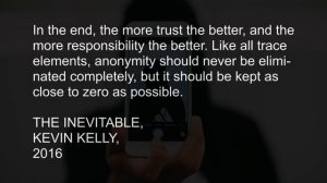 HOW PRIVACY IS GAINED by Kevin Kelly, The Inevitable